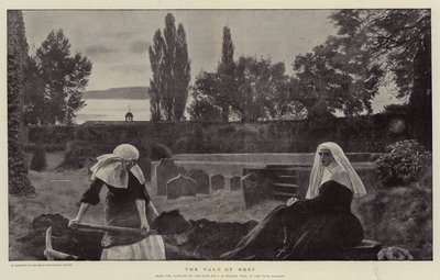 El valle del descanso de John Everett Millais